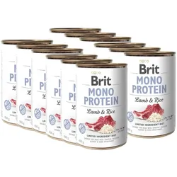 BRIT Care Mono Protein Lamb & Rice 12x400g