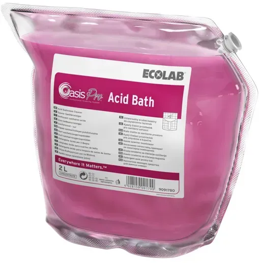 Ecolab Oasis Pro Acid Bath 2 L Beutel Sanitärreiniger Saurer Sanitärreiniger, ehemals Oasis pro 61 Premium