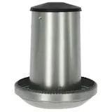 Kerbl Futterautomat für Geflügel (Fassungsvermögen 40 Liter, geeignet für Puten / Hühner, Behälter M (40 l),