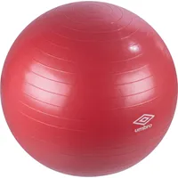 Umbro Gymnastikball - Ø75 CM Rot - Sitzball Büro - Medizinball - Sport und Rehabilitation