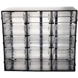 GarPet Sortimentskasten 15 Fach Schubladen Organizer Kleinteilemagazin Sortimentsboxen