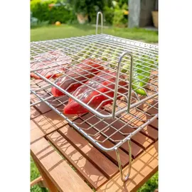 Sauvic Fischgrill 25 x 30 cm verzinkt grau