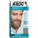 Just for Men Bart Und Schnurrbart, Bartfarbe, Bart Tönung Für Männer, Einfache Anwendung, Eliminiert Graue Haare, Für Ein Volleres, Natürliches Aussehen, Mittelblond (M10)