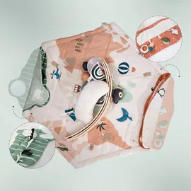 BabyGO BabyGo, Krabbeldecke + Spielbogen, Spielmatte Bianca World