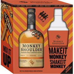 Monkey Shoulder - Geschenkset mit Shaker - Blended Scotch Whisky