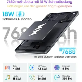 Blackview Tab 16 11.0'' 256 GB Wi-Fi + LTE grau
