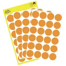 Avery Zweckform Klebepunkte 3173 Ø 18,0 mm Leucht-Orange 96 St.