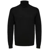 Selected SLHBERG ROLL Neck B 16074684, Black,