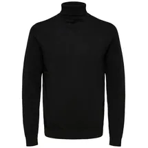 Selected SLHBERG ROLL Neck B 16074684, Black,