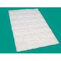 Sommer Daunendecke 155x220 Dauneneinziehdecke Sommerbettdecke 90 % Daune 500g - Weiß