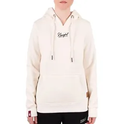 Kleinigkeit Görls Hoodie KK Writing | Hoodies für Damen | Weiß