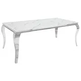 Casa Padrino 180 x 75 x 95 cm weiß/grau/silber