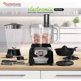 TURBO TRONIC TurboTronic Food Processor schwarz