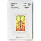 HERAEUS 10 Gramm Goldbarren Heraeus Kinebar
