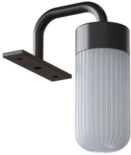 Dansani LED-Aufsatzleuchte LYRA Ø 4 cm schwarz - Badmöbel