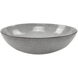 Suppenteller CLIFF, Grau - Keramik - Ø 21 cm