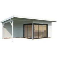 Palmako Gartenhaus Andrea 11,2 +7,9 m2 mit Schiebetür -