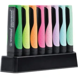 STABILO Textmarker Green Boss Tischset VE=5x8 Stifte