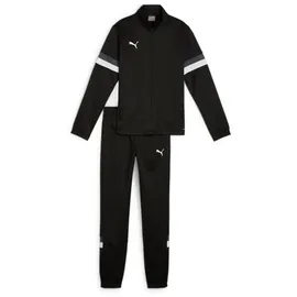 Puma teamRISE Tracksuit Jr Trainingsanzug Schwarz 152