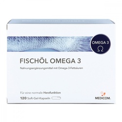 Fischöl Omega 3 Weichkapseln