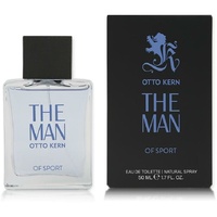 Otto Kern Eau de Toilette The Man of Sport 50ml EDT Herrendüfte Duft Männer Parfum, 1-tlg., Intensiver Duft langanhaltend Geschenk Herren Männer Jungen