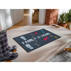 Wash+Dry Family @ Home 50 x 75 cm Grau