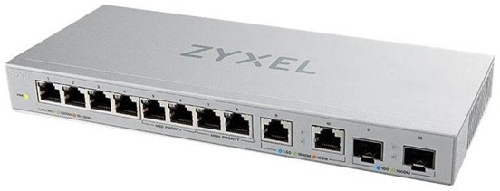 XGS1010-12 12-Port Unmanaged Multi-Gigabit Switch with 2-Port 2.5G and 2-Port 10G SFP+