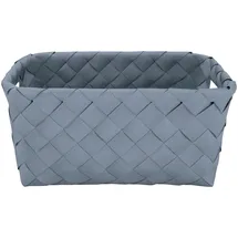 KLEINE WOLKE Aufbewahrungskorb Aspera 28 x 0 x 12 cm blau