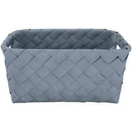 KLEINE WOLKE Aufbewahrungskorb Aspera 28 x 0 x 12 cm blau