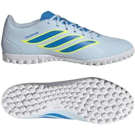 adidas Predator Club TF Herren Crystal Sky/Ray Blue/Team Solar Yellow 2 45 1/3