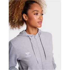 hummel hmlGO 2.0 Kapuzenjacke Damen 2006 grey melange M