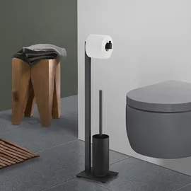 Zack WC-Bürstengarnitur Linea Schwarz