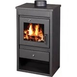 EEK A+ Kaminofen Victoria Deluxe L mit 9 kW Kamin Ofen Holzofen BIMSCHV II
