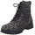 GANTER Gela Stiefelette darktaupe für Damen, animal, Größe 38 EU / 5 UK