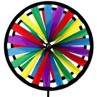 Wolkenstürmer Windspiel Windrad Duo 20 cm Bunt