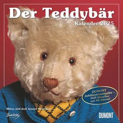 DuMont, Kalender, Der Teddybär 2025 - Broschürenkalender - Wandkalender - Format 30 x 30 cm (30 x 30 cm, Kein Einband, Deutsch)
