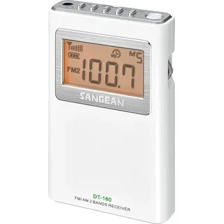 Sangean DT-160 Weiß (Pocket 160)