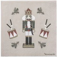 Bloomingville Jolly Papierservietten 20 Stück, bunt – 25×25 cm,