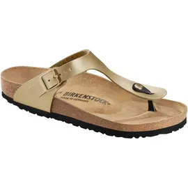 Birkenstock Gizeh Birko-Flor gold 39