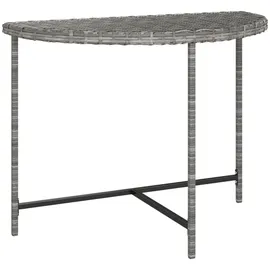 vidaXL Gartentisch 100 x 50 x 75 cm Grau