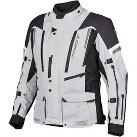 Germot InsideOut Motorrad Textiljacke, hellgrau/schwarz, 2XL