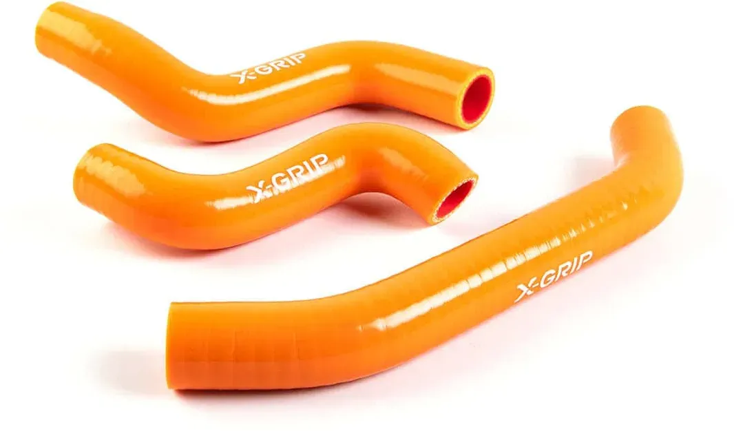 X-GRIP Silikon-Kühlerschlauch - orange