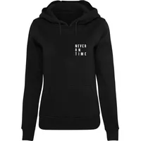 miss tee Never On Time Kapuzenpullover - Black - XL