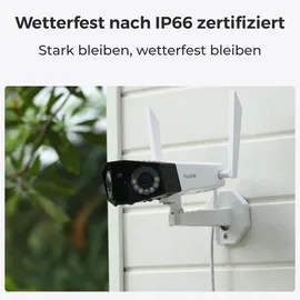 Reolink Duo 2 4K 8MP WLAN Überwachungskamera Außen Weiß