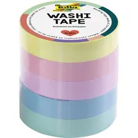 Folia Washi-Tape-Set pastell Deko-Klebeband