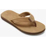QUIKSILVER Herren Badesandalen CARVER SUEDE PL, TAN 1, 46