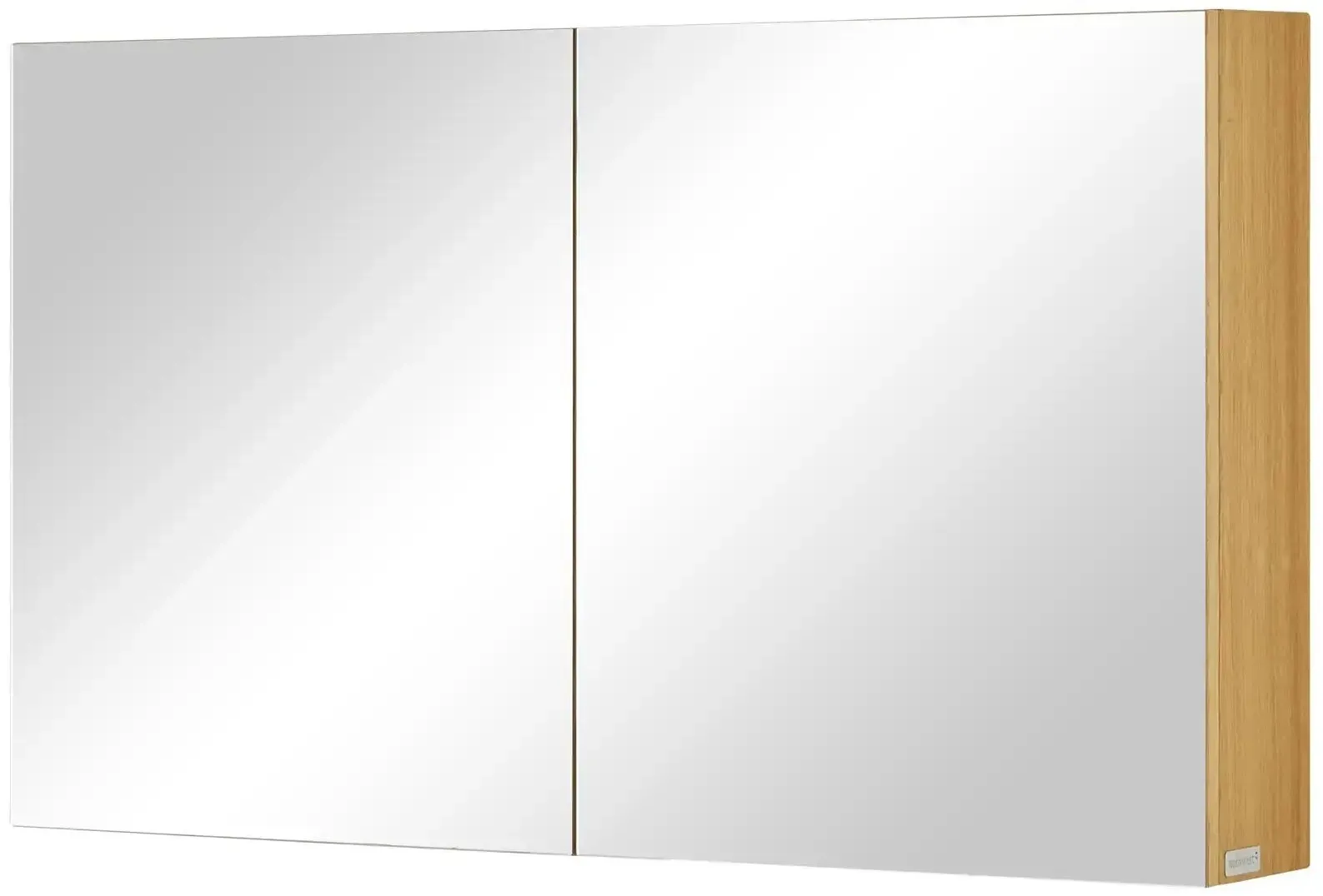 Wohnwert Spiegelschrank  Capri , holzfarben , Maße (cm): B: 120 H: 70 T: 18.0