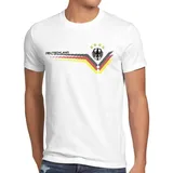 style3 T-Shirt Deutschland WM 2026 Fußball Weltmeisterschaft trikot fahne fanartikel weiß XXXL