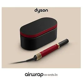 Dyson Airwrap Co-anda2x Straight+Wavy Samtrot/Gold