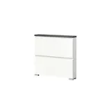 xonox.home Schuhschrank , weiß , Maße cm B: 95 H: 88 T: 18.0